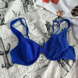 Wild Fable Vibrant Blue Bikini Top